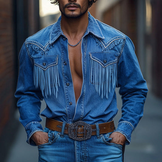 Camicia In Denim Cowboy 🤠