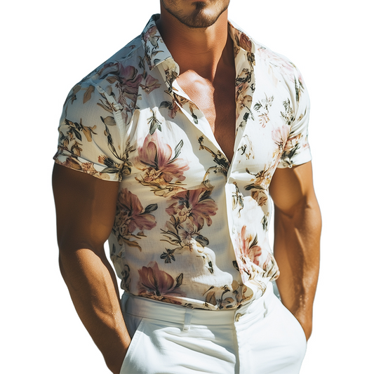 Camicia Flowers  Uomo ✨